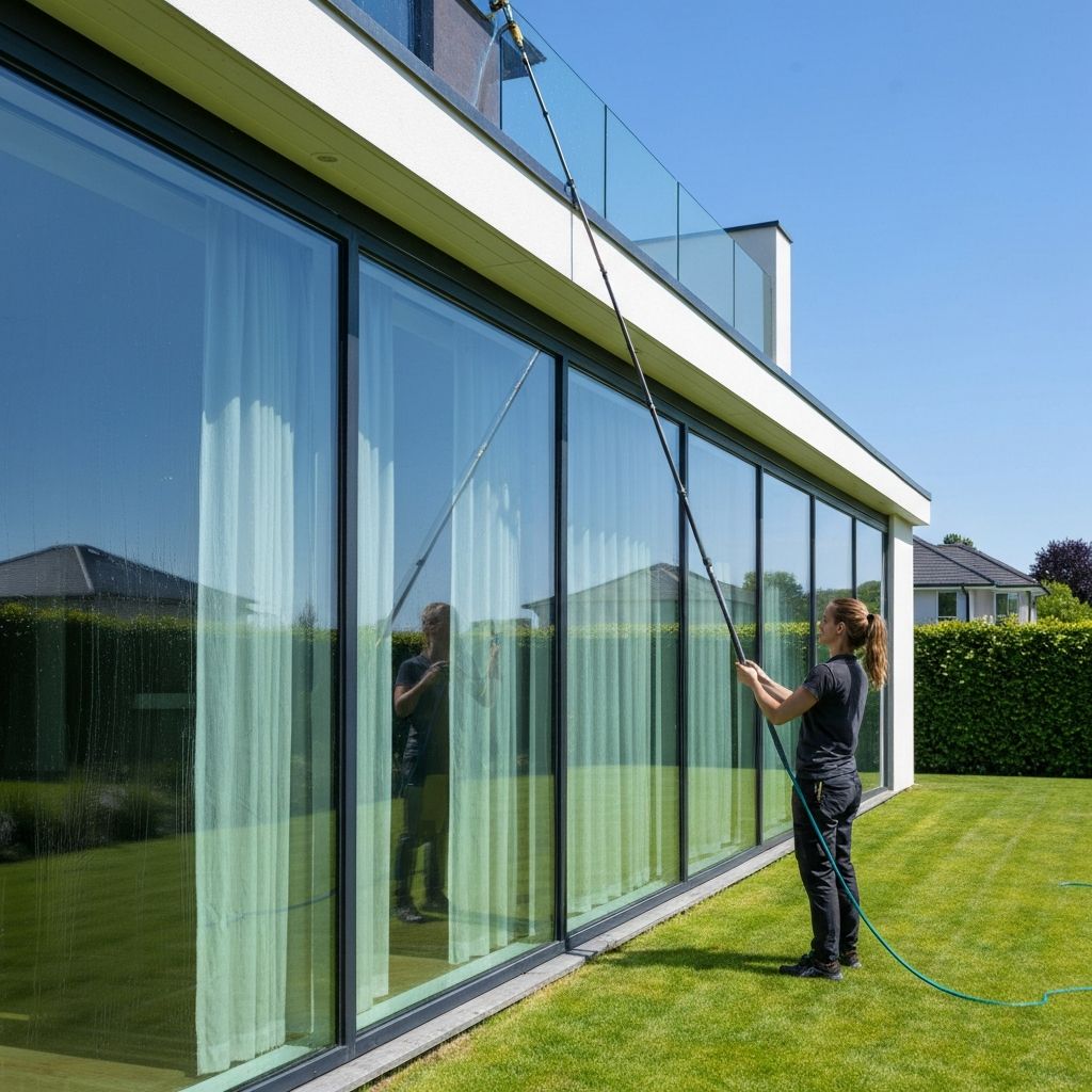 Professional window cleaning services