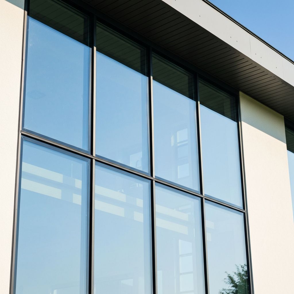 Professional exterior cleaning in action